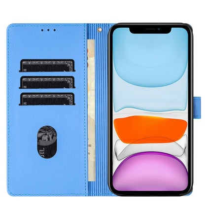 Cartoon Elephant Embossed Leather Phone Case, For iPhone 11, For iPhone 11 Pro, For iPhone X / XS, For iPhone XR