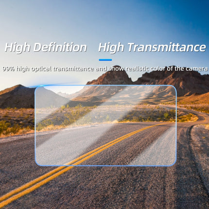 Protector de lente 3 en 1 Sunnylife para pantalla delantera y trasera de DJI Osmo Action 5 Pro, películas de vidrio templado, juegos 1 + 1 + 1, juegos 2 + 2 + 2