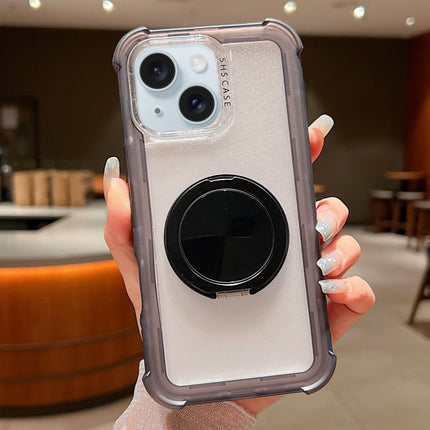 Matte TPU Hybrid PC 3-in-1 MagSafe Holder Phone Case, For iPhone 15 Plus, For iPhone 15, For iPhone 14 Plus, For iPhone 14, For iPhone 14 Pro, For iPhone 14 Pro Max