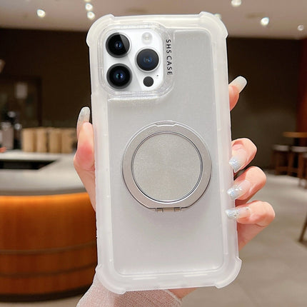 Matte TPU Hybrid PC 3-in-1 MagSafe Holder Phone Case, For iPhone 15 Plus, For iPhone 15, For iPhone 14 Plus, For iPhone 14, For iPhone 14 Pro, For iPhone 14 Pro Max