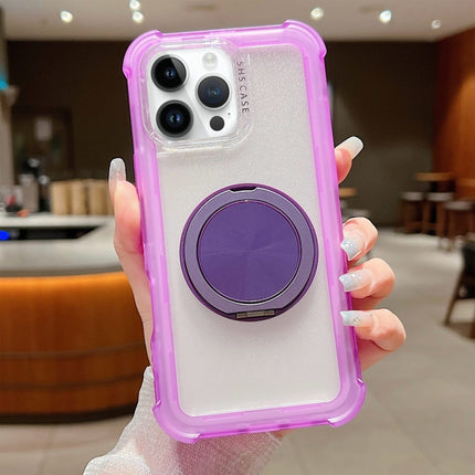 Matte TPU Hybrid PC 3-in-1 MagSafe Holder Phone Case, For iPhone 15 Plus, For iPhone 15, For iPhone 14 Plus, For iPhone 14, For iPhone 14 Pro, For iPhone 14 Pro Max