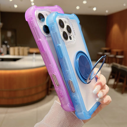 Matte TPU Hybrid PC 3-in-1 MagSafe Holder Phone Case, For iPhone 15 Plus, For iPhone 15, For iPhone 14 Plus, For iPhone 14, For iPhone 14 Pro, For iPhone 14 Pro Max