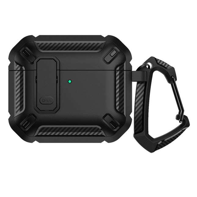 Shield Shockproof Earphone Protective Case with Hook, For AirPods 4