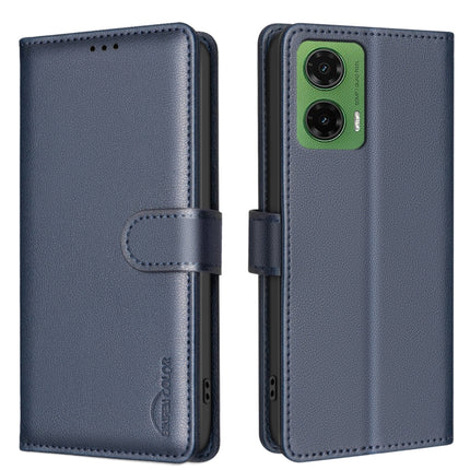 Litchi Texture RFID Anti-theft Leather Phone Case, For Motorola Moto G15, For Motorola Moto G75 5G, For Motorola Moto G35, For Motorola Moto G55