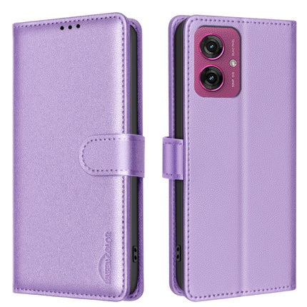 Litchi Texture RFID Anti-theft Leather Phone Case, For Motorola Moto G15, For Motorola Moto G75 5G, For Motorola Moto G35, For Motorola Moto G55