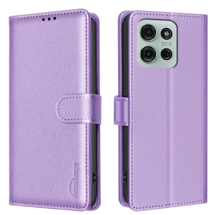 Litchi Texture RFID Anti-theft Leather Phone Case, For Motorola Moto G15, For Motorola Moto G75 5G, For Motorola Moto G35, For Motorola Moto G55