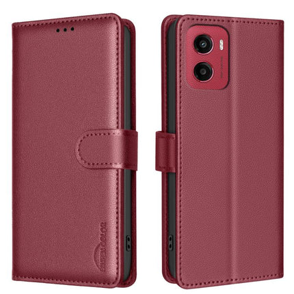 Litchi Texture RFID Anti-theft Leather Phone Case, For Motorola Moto G56 5G, For Motorola Edge 60 Pro, For Motorola Edge 60 Fusion, For Motorola Moto G05