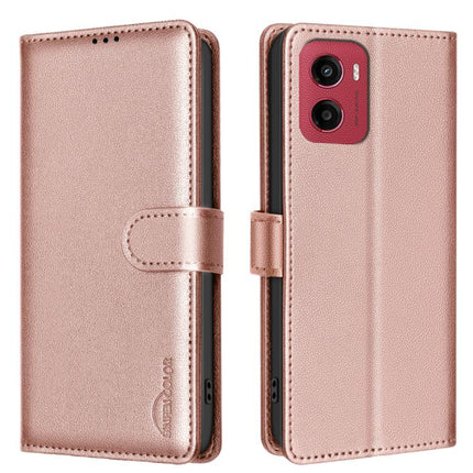 Litchi Texture RFID Anti-theft Leather Phone Case, For Motorola Moto G56 5G, For Motorola Edge 60 Pro, For Motorola Edge 60 Fusion, For Motorola Moto G05