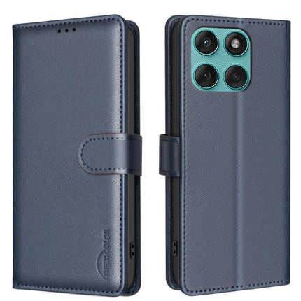Litchi Texture RFID Anti-theft Leather Phone Case, For Motorola Moto G56 5G, For Motorola Edge 60 Pro, For Motorola Edge 60 Fusion, For Motorola Moto G05