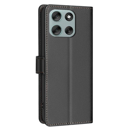 Litchi Texture RFID Anti-theft Leather Phone Case, For Motorola Moto G56 5G, For Motorola Edge 60 Pro, For Motorola Edge 60 Fusion, For Motorola Moto G05