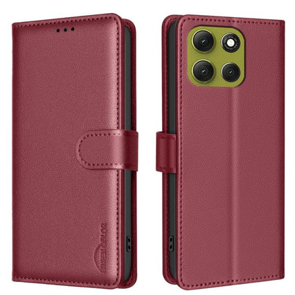 Litchi Texture RFID Anti-theft Leather Phone Case, For Motorola Moto G Max/G87 5G, For Motorola Moto G37 Power 5G, For Motorola Edge 70 Fusion 5G, For Motorola Moto G86 5G