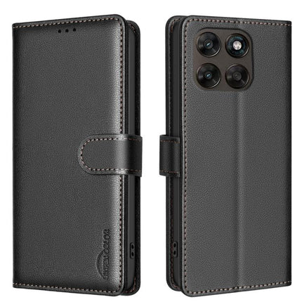 Litchi Texture RFID Anti-theft Leather Phone Case, For Motorola Moto G Max/G87 5G, For Motorola Moto G37 Power 5G, For Motorola Edge 70 Fusion 5G, For Motorola Moto G86 5G