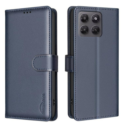 Litchi Texture RFID Anti-theft Leather Phone Case, For Motorola Moto G Max/G87 5G, For Motorola Moto G37 Power 5G, For Motorola Edge 70 Fusion 5G, For Motorola Moto G86 5G