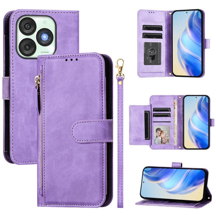 Multi-Card Slots Zipper Wallet Leather Phone Case, For Itel Power 70, For Itel A80, For Itel A50C, For Itel A50