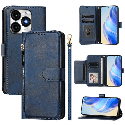 Multi-Card Slots Zipper Wallet Leather Phone Case, For Itel P55+, For Itel P55 4G, For Itel A05s, For Itel A70