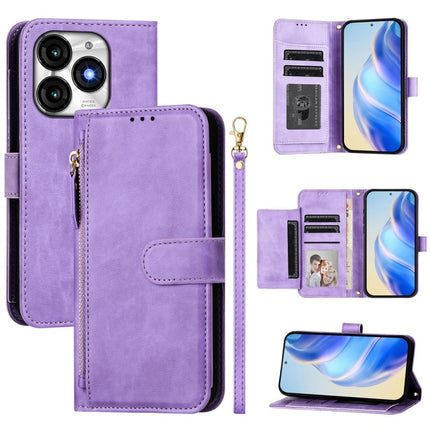 Multi-Card Slots Zipper Wallet Leather Phone Case, For Itel P55+, For Itel P55 4G, For Itel A05s, For Itel A70