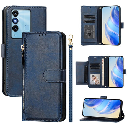 Multi-Card Slots Zipper Wallet Leather Phone Case, For Itel P40, For Itel P38, For Itel S17 S661W / Vision 3, For Itel A48