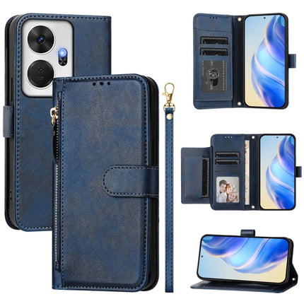 Multi-Card Slots Zipper Wallet Leather Phone Case, For Itel P55+, For Itel P55 4G, For Itel A05s, For Itel A70