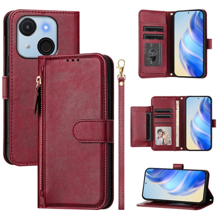 Multi-Card Slots Zipper Wallet Leather Phone Case, For Itel Power 70, For Itel A80, For Itel A50C, For Itel A50