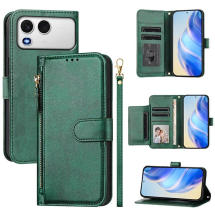 Multi-Card Slots Zipper Wallet Leather Phone Case, For Itel A200 4G / A200+ 4G, For Itel A95 5G, For Itel A90, For Itel City 100