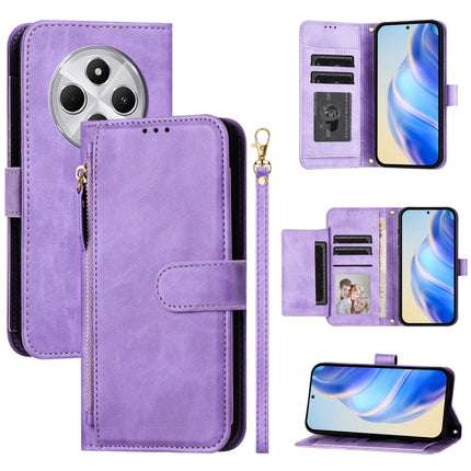 Multi-Card Slots Zipper Wallet Leather Phone Case, For Redmi Note 14 5G, For Redmi 14C 4G, For Redmi K70 Ultra 5G, For Redmi 13 5G / 4G Global