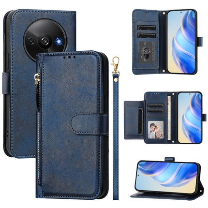 Multi-Card Slots Zipper Wallet Leather Phone Case, For Redmi A3 4G Global / A3X 4G, For Redmi Note 13 Pro 4G Global, For Redmi Note 13 4G Global, For Redmi Note 13 Pro 5G Global