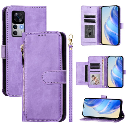 Multi-Card Slots Zipper Wallet Leather Phone Case, For Redmi Note 10 4G / 10S 4G / 11 SE India, For Redmi K50 Ultra, For Redmi K50i / Note 11T Pro+ 5G, For Redmi Note 11 Pro 5G / 4G Global