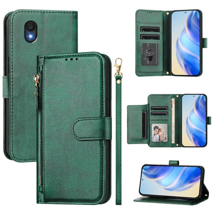Multi-Card Slots Zipper Wallet Leather Phone Case, For TCL 201, For TCL 50 XL 5G, For TCL 50 XE, For TCL 50 SE