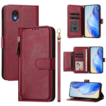Multi-Card Slots Zipper Wallet Leather Phone Case, For TCL 201, For TCL 50 XL 5G, For TCL 50 XE, For TCL 50 SE