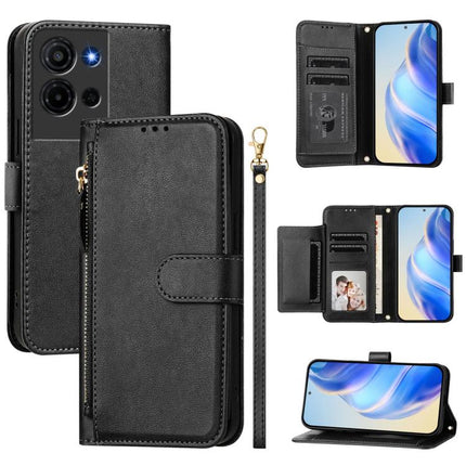 Multi-Card Slots Zipper Wallet Leather Phone Case, For TCL K70 4G / K70 Power 4G, For TCL NxtPaper 70 Pro 5G, For TCL K32 5G / K33 5G, For TCL 60 NxtPaper