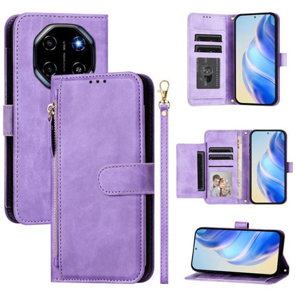 Multi-Card Slots Zipper Wallet Leather Phone Case, For Blackview Wave 7C, For Blackview Wave 10, For Blackview Shark 6, For Blackview Oscal Tiger 13