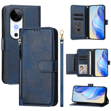 Multi-Card Slots Zipper Wallet Leather Phone Case, For vivo S19 Pro, For vivo S19, For vivo Y28 4G, For vivo X100s 5G