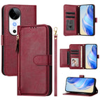 For vivo S19 / Dark Red