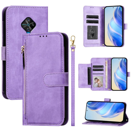 Multi-Card Slots Zipper Wallet Leather Phone Case, For vivo V20 / Y73 2021, For vivo Y31 4G 2021 India / Y53s 4G, For vivo Y72 5G / iQOO Z3, For vivo Y70s