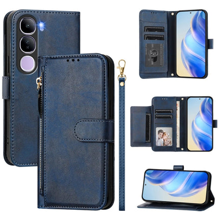 Multi-Card Slots Zipper Wallet Leather Phone Case, For vivo V50 Global, For vivo S20, For vivo S20 Pro, For vivo V40 Lite 5G IDN