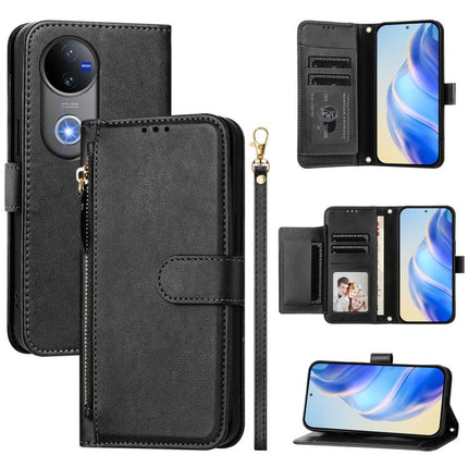 Multi-Card Slots Zipper Wallet Leather Phone Case, For vivo V50 Global, For vivo S20, For vivo S20 Pro, For vivo V40 Lite 5G IDN