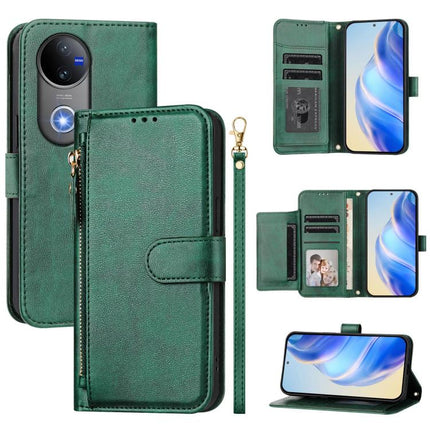 Multi-Card Slots Zipper Wallet Leather Phone Case, For vivo V50 Global, For vivo S20, For vivo S20 Pro, For vivo V40 Lite 5G IDN