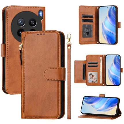 Multi-Card Slots Zipper Wallet Leather Phone Case, For vivo V60 5G Global, For vivo S30 Pro mini, For vivo S30, For vivo X200s