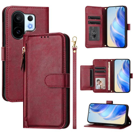 Multi-Card Slots Zipper Wallet Leather Phone Case, For vivo V60 5G Global, For vivo S30 Pro mini, For vivo S30, For vivo X200s