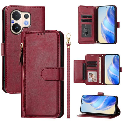 Multi-Card Slots Zipper Wallet Leather Phone Case, For vivo V60 5G Global, For vivo S30 Pro mini, For vivo S30, For vivo X200s