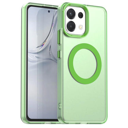 Candy Magsafe PC Hybrid TPU Phone Case, For OPPO A5 5G Global, For OPPO Reno14 Global, For OPPO K13 5G