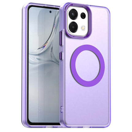 Candy Magsafe PC Hybrid TPU Phone Case, For OPPO A5 5G Global, For OPPO Reno14 Global, For OPPO K13 5G