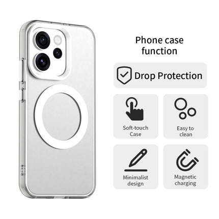 Candy Magsafe PC Hybrid TPU Phone Case, For OPPO Reno15 Pro 5G Global, For OPPO Reno15 5G Global, For OPPO Reno14 F 5G
