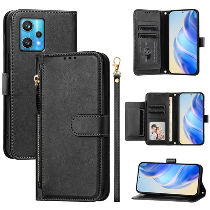 Multi-Card Slots Zipper Wallet Leather Phone Case, For Realme GT Neo 3T, For Realme 9 Pro+ 5G / 9 4G Global, For Realme GT Neo 3, For Realme 9 Pro 5G Global