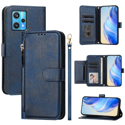 Multi-Card Slots Zipper Wallet Leather Phone Case, For Realme GT Neo 3T, For Realme 9 Pro+ 5G / 9 4G Global, For Realme GT Neo 3, For Realme 9 Pro 5G Global