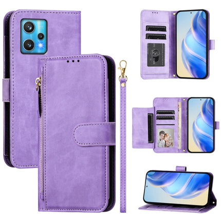 Multi-Card Slots Zipper Wallet Leather Phone Case, For Realme GT Neo 3T, For Realme 9 Pro+ 5G / 9 4G Global, For Realme GT Neo 3, For Realme 9 Pro 5G Global