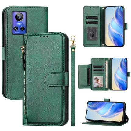 Multi-Card Slots Zipper Wallet Leather Phone Case, For Realme GT Neo 3T, For Realme 9 Pro+ 5G / 9 4G Global, For Realme GT Neo 3, For Realme 9 Pro 5G Global