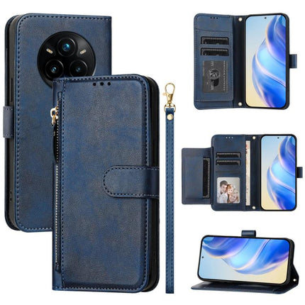 Multi-Card Slots Zipper Wallet Leather Phone Case, For Realme 14 / 14T 5G, For Realme P3 Ultra 5G, For Realme P3 5G / Realme Neo7x, For Realme 14 Pro+