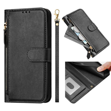 Multi-Card Slots Zipper Wallet Leather Phone Case, For Realme P4 Pro 5G, For Realme P4, For Realme 15T 5G Global, For Realme 15 5G / Realme 15 Pro 5G