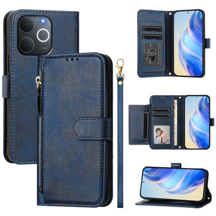 Multi-Card Slots Zipper Wallet Leather Phone Case, For Realme 16 Pro+ 5G, For Realme 16 Pro 5G, For Realme Note 70 4G / Note 70T 4G / C71 4G, For Realme  C85 5G / Realme 15x 5G